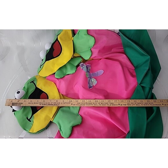 Vintage Windsport by Ganz Two Frogs in a Flower Spring Summer Yard‎ Flag RARE!! - Picture 16 of 16